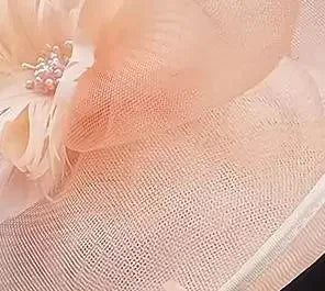 Hot Pink New Fascinator Wedding Women Hat Derby Race Ladies Headpiece Bride Wedding Chic Pillbox Fascinator Hair Accessories