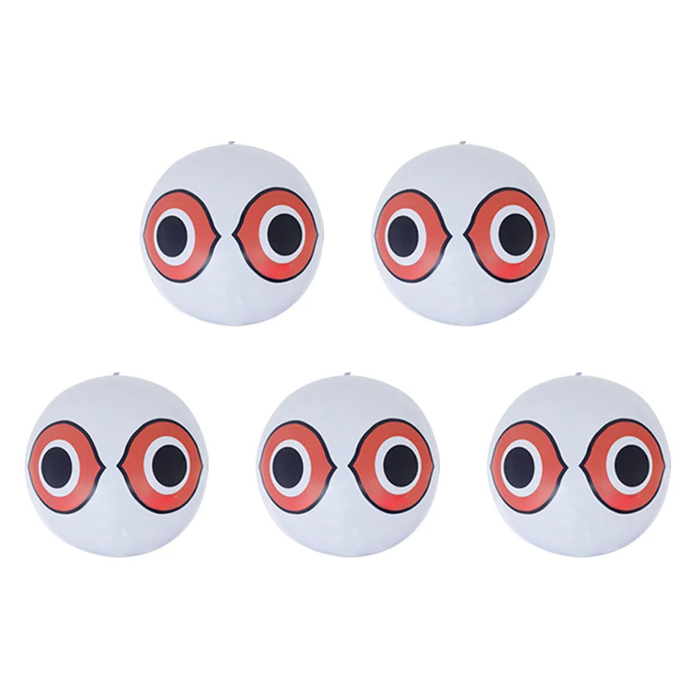 1-10pcs Hanging Bird Repellent Ball 40CM PVC Inflatable  Scare Eye Balloons Anti-Bird Pigeons Repellent Pest Control for Outdoor