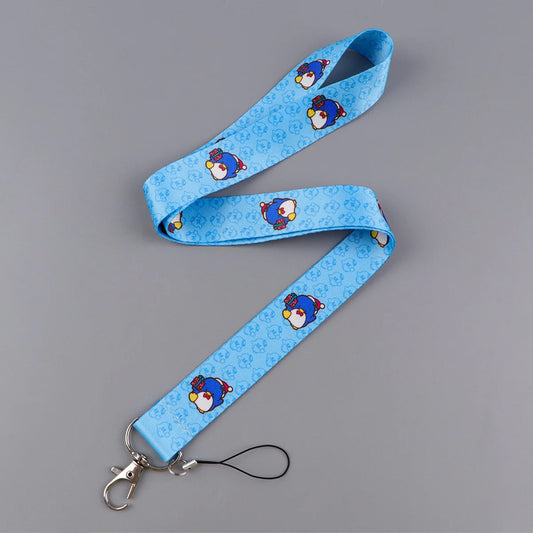 Cute Penguin Credential Holder Lanyards for Keys Neck Strap ID Card Gym Phone Straps DIY Hang Rope Lariat Lanyard Keyrings