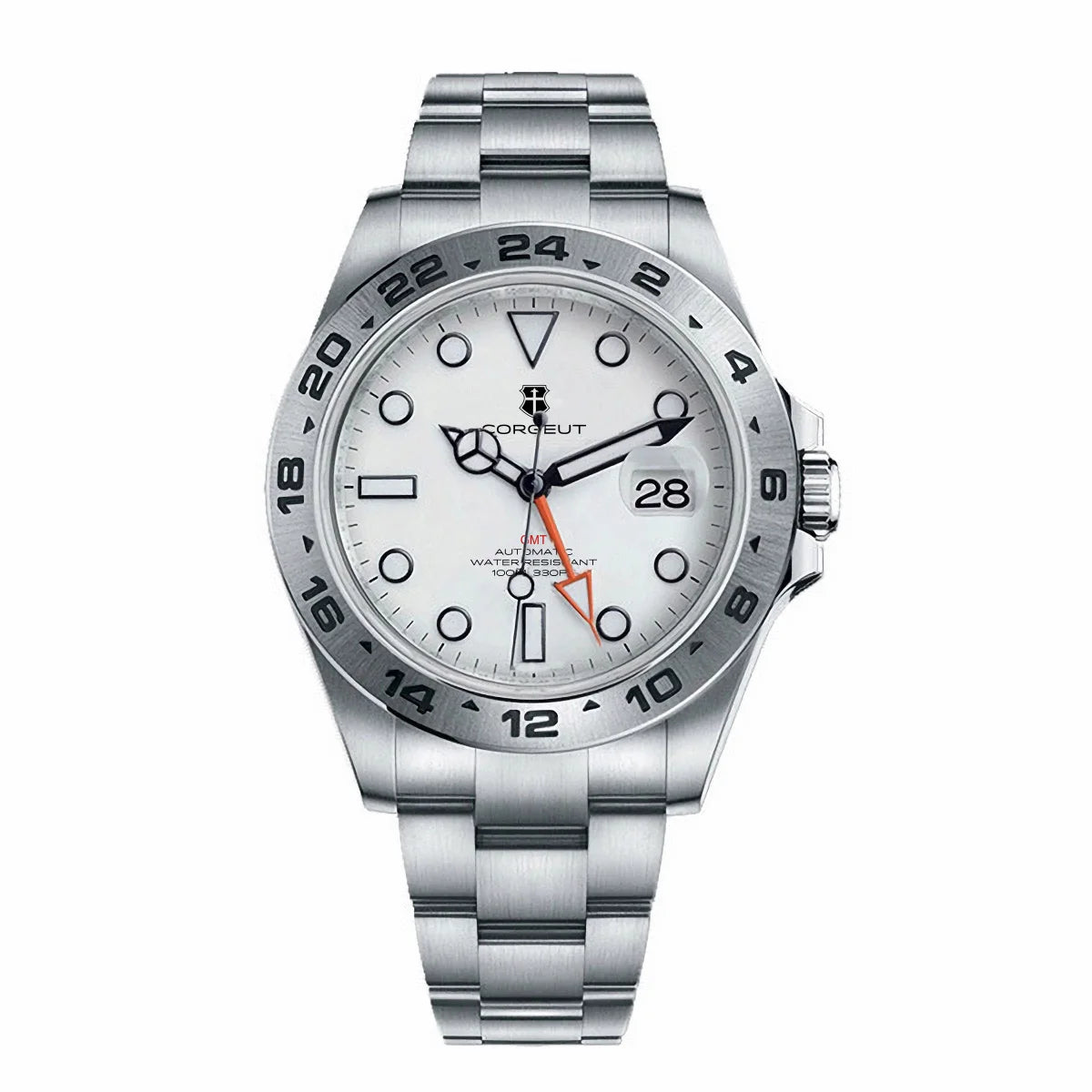 39MM Custom logo/name  Sapphire NH34 Automatic Mechanical Mens WristWatch Sterile Dial 10Bar Luminous Sport Male Clock