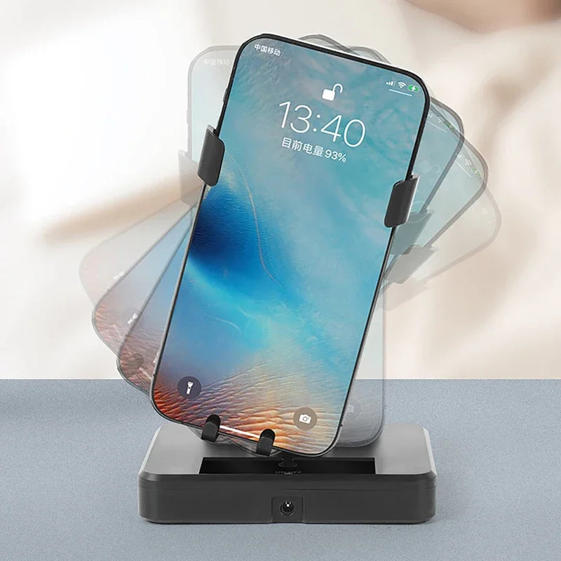 Desktop Automatic Swing Pedometer Phone Holder Stand Lazy Walker Suitable for All Smartphones Wiggler Pedometer Brush Stepper