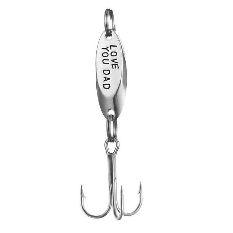 Love You Dad Daddy's Lure Fishing Lure Gift for dad Daddy, Fisherman Gift, Mens, from Daughter, from Son Birthday Christmas Gift