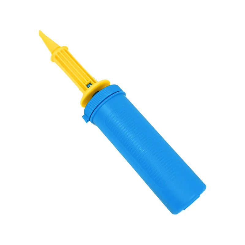 High quality Dual action Balloon Pump Balloon air Inflator Plastic Hand Held Latex Balls Party Foil Balloons Portable Air Pump