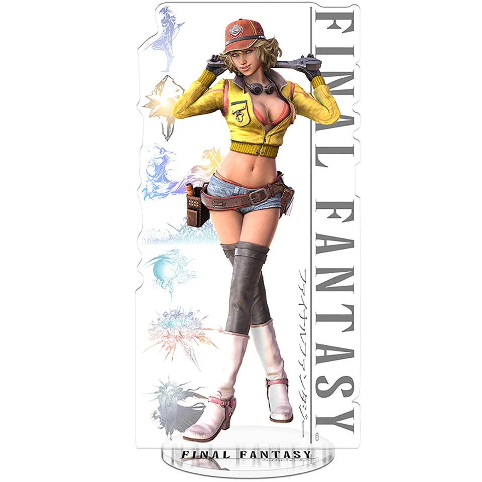 Classic Japanese Role Playing Game Creative Desktop Ornament Acrylic Stand Figure Children's Christmas Collection Gift Fun Toy