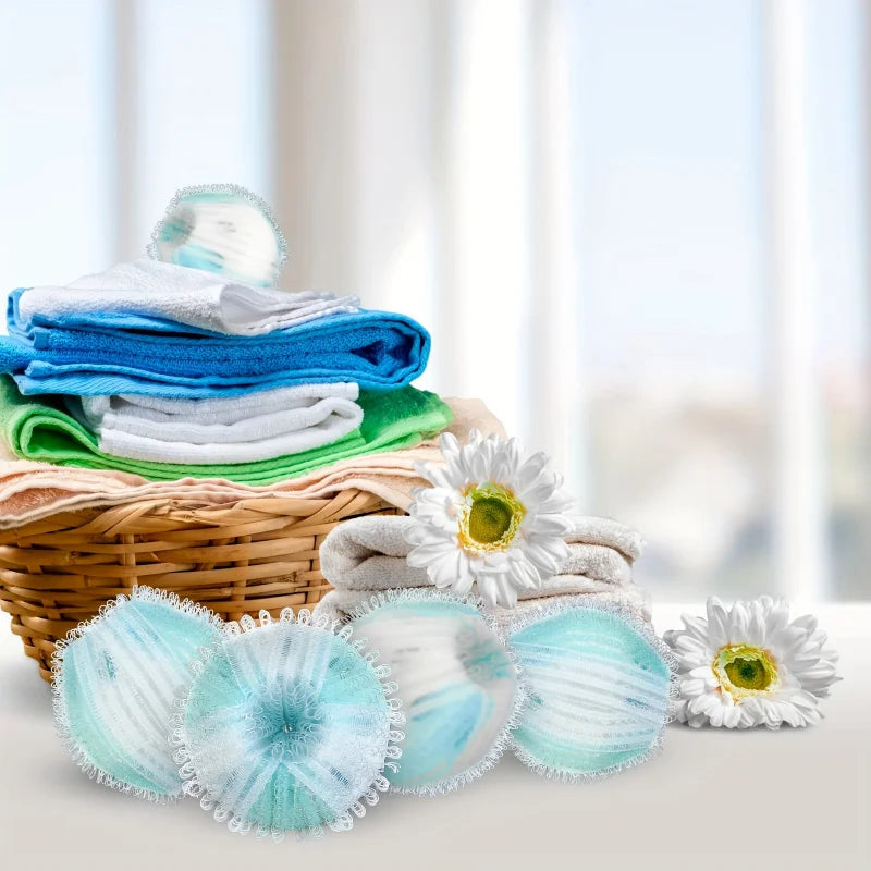 5-Pack Reusable Pet Hair Removal Balls - Laundry Lint Catchers for Dog/Cat Fur on Clothes, Bedding & Bathroom, Multi-Use Cleaner