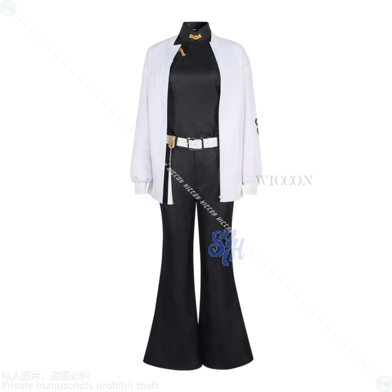 Tao Saotome Cosplay Gokurakugaiii WICCON Costume Chinese Styles Qipao Jirai Kei Girls Punk Coat Halloween Christmas Roleplay Cos