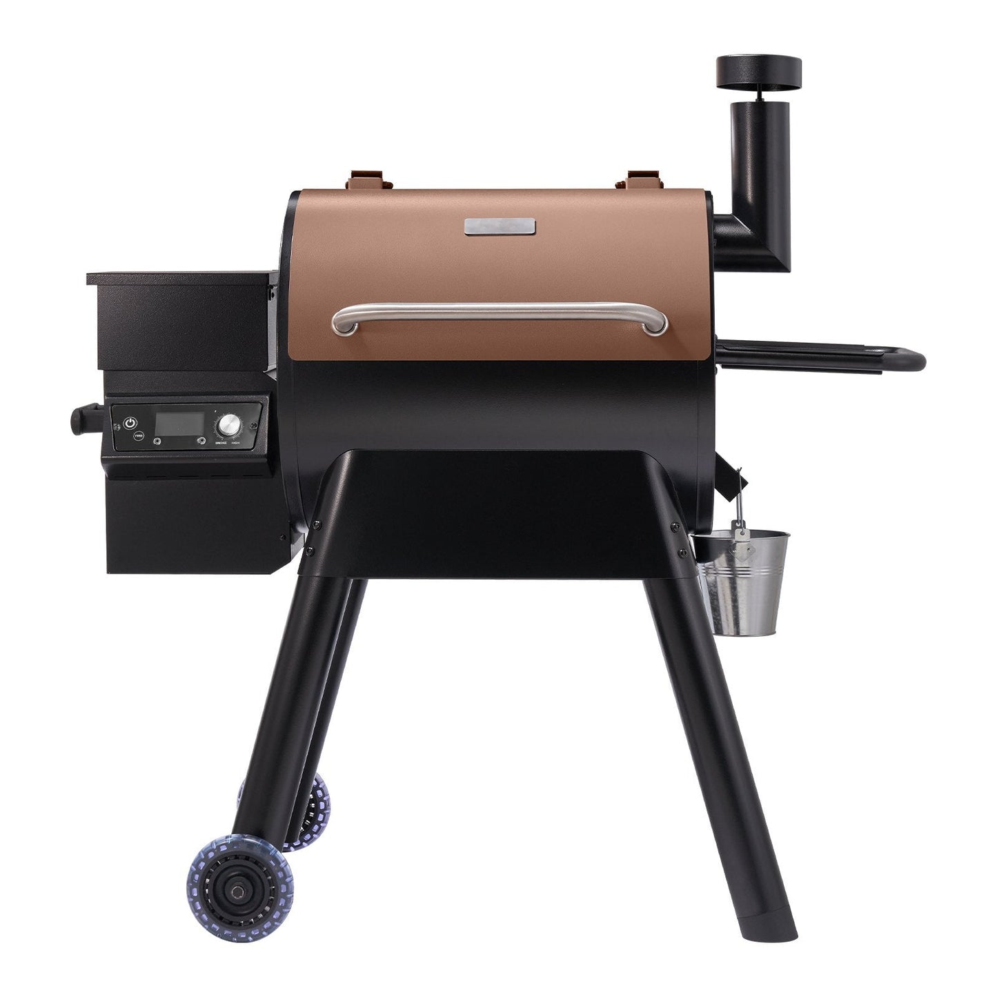 Wood Pellet Grill Smoker Outdoor Electric BBQ Grills 575 Sq.in Cook