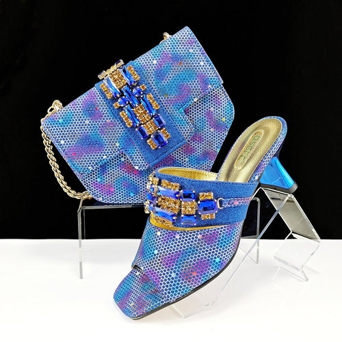 Glamoré™ – Camouflage Heels & Clutch Set