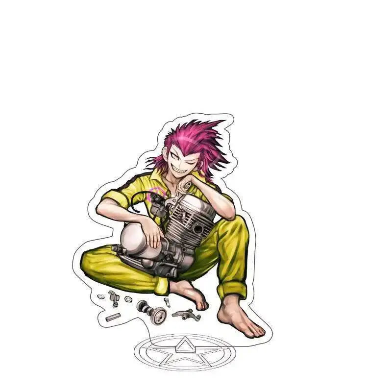 Anime Danganronpa V3 Kokichi Oma Saihara Shuichi Acrylic Stand Ornaments Action Figures Cartoon Model Christmas Gifts Girls