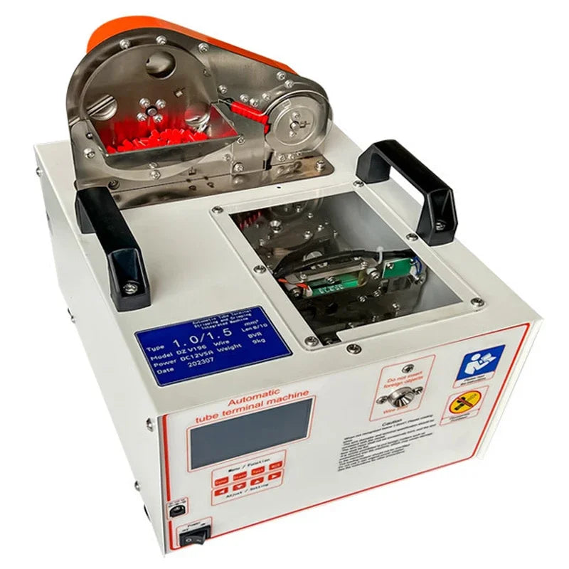 DZV196 Automatic Tube Terminal stripping and Crimping Machine for automatic stripping of BVR wire