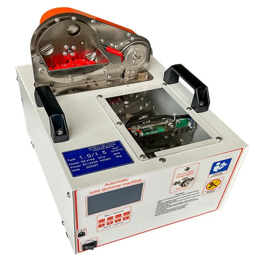 DZV196 Automatic Tube Terminal stripping and Crimping Machine for automatic stripping of BVR wire
