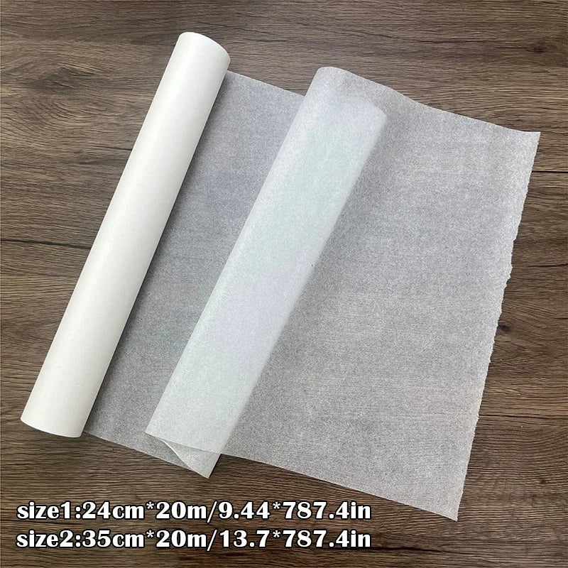 20M Chinese & Japanese Calligraphy Xuan Rice Paper - Sumi Ink Painting & Brush Writing Specialty Paper - Ideal for Art and Craft