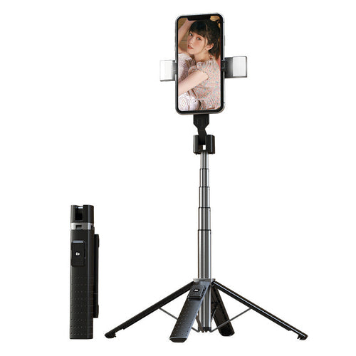 Quadrupod Double Fill Light Mobile Phone Bluetooth-compatible Selfie S
