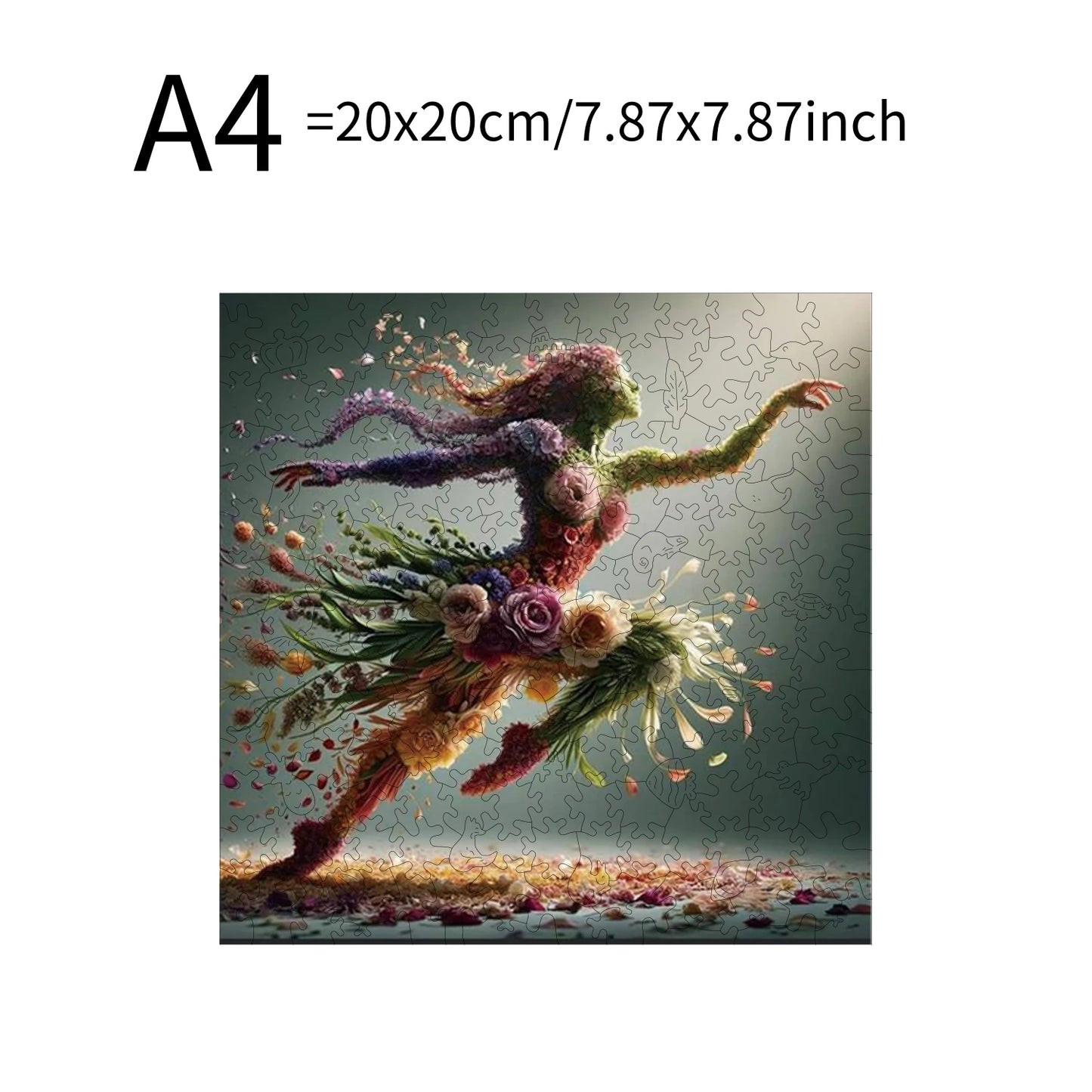 Little Bunny Beauty Animal Puzzles High Quality Jigsaw Puzzle Wooden Puzzle Best Christmas Gift