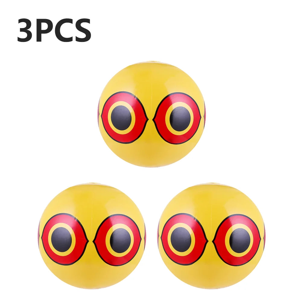 40CM Bird Repellent Scare Eye Balloon Pigeons Woodpecker Visual Deterrent Anti-Bird Balloon Garden Accessories Festival Ornament