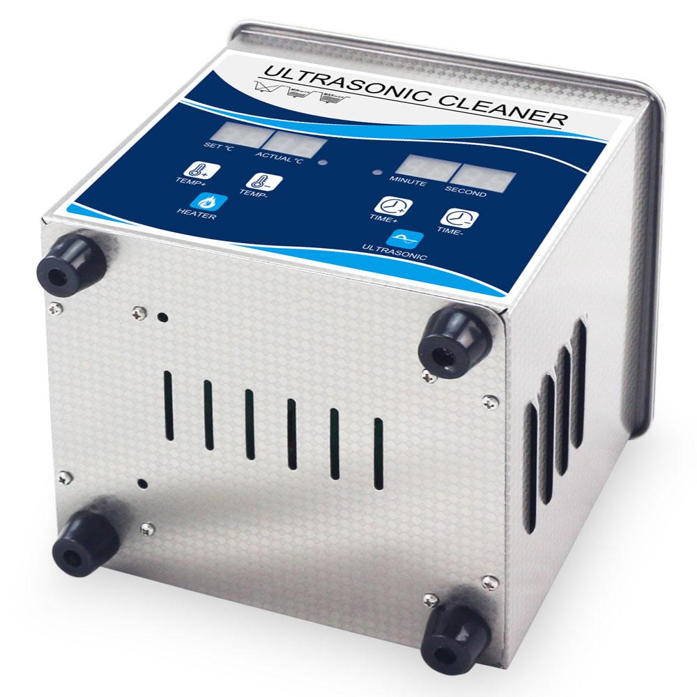 2L Digital Ultrasonic Cleaner Jewelry Ultra Sonic Bath Degas Parts