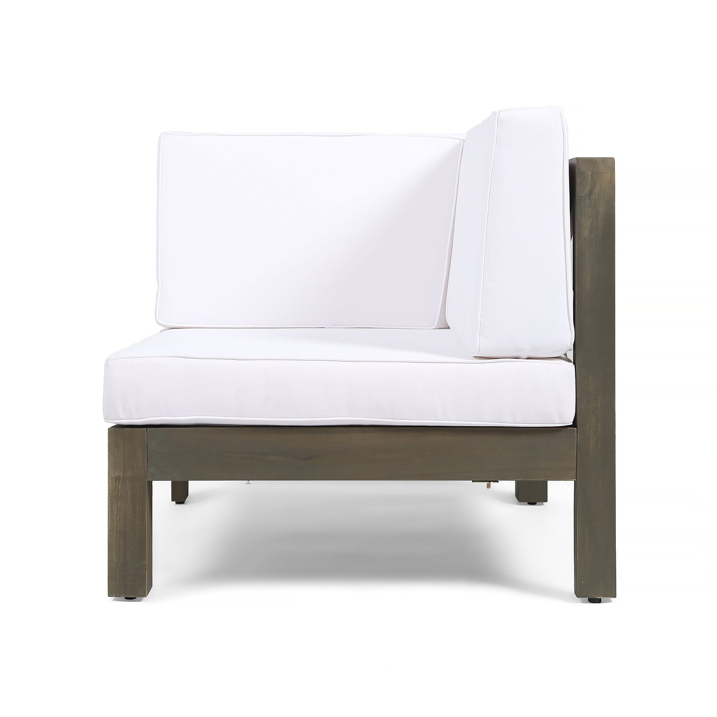 BRAVA X-BACK LOVESEAT ACACIA WOOD OUTDOOR WATER-RESISTANT SOFA