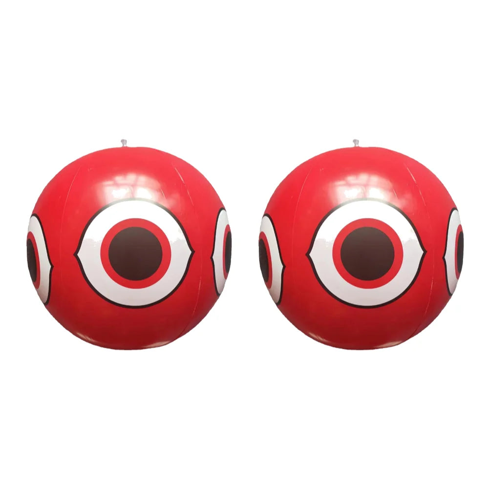 3/2/1pcs Scare Eye Balloons Anti Bird Inflatable Repeller Visual Deterrent 40CM Outdoor Pigeon Repellent Ball Garden Accessories