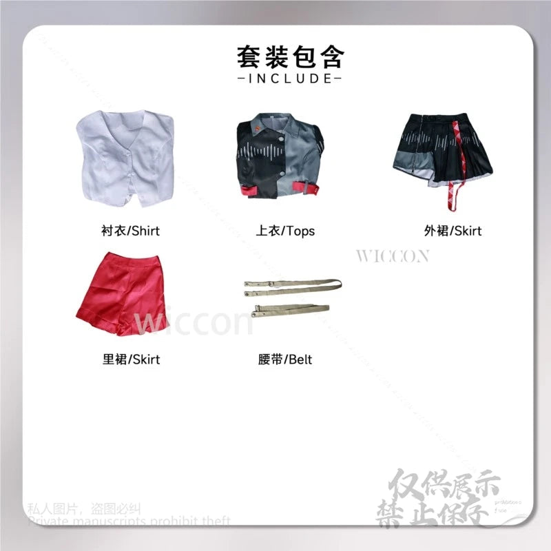 Anime UTAU Teto Voicebank Cosplay Costume Game AI Character Outfit Halloween Party Uniform Red Hair Twin Drills  Style