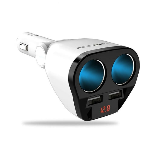 High Quality White Car Charger Cigarette Lighter