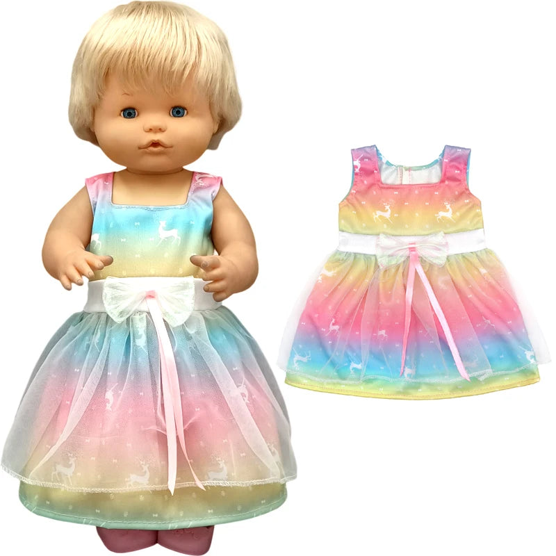 40cm Baby Doll Boy Clothes Grey Rompers Sock Hat For 38 Cm Nenuco Doll Clothing Ropa Y Su Hermanita Toys Wears