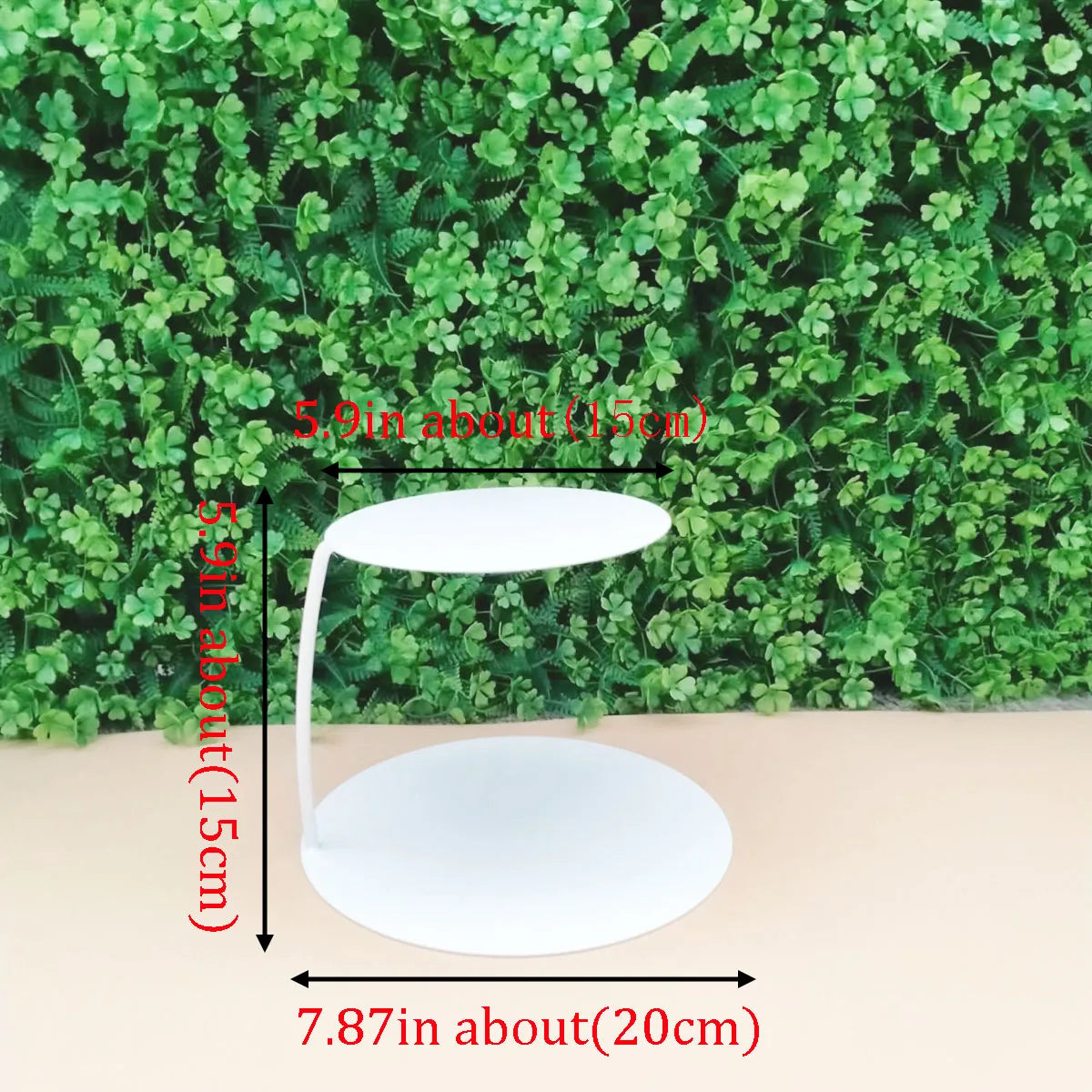 Metal Wedding Cupcake Cake Stand Floating Cake Holder Separator Wedding Birthday Party Dessert Display Stand Decorative