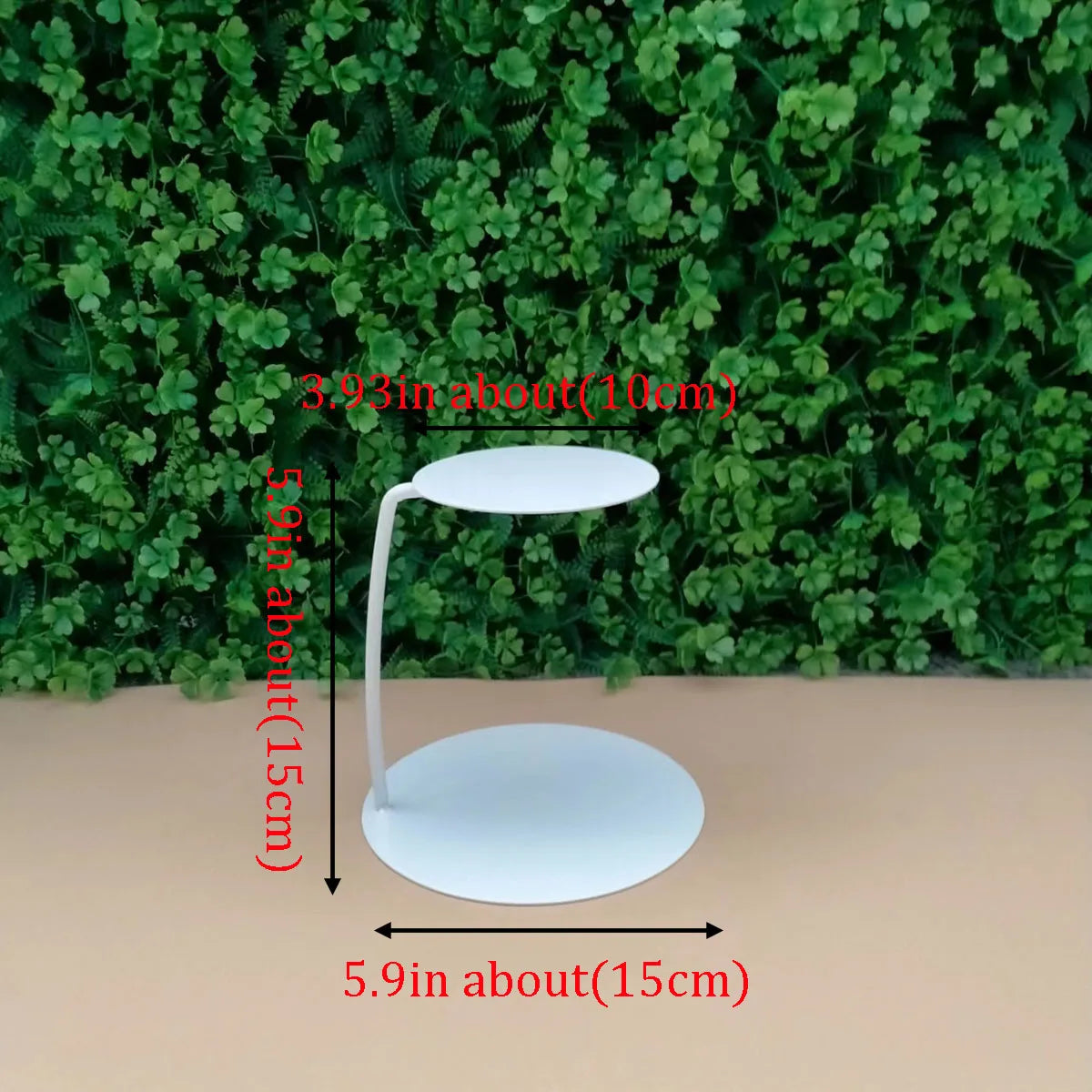 Metal Wedding Cupcake Cake Stand Floating Cake Holder Separator Wedding Birthday Party Dessert Display Stand Decorative