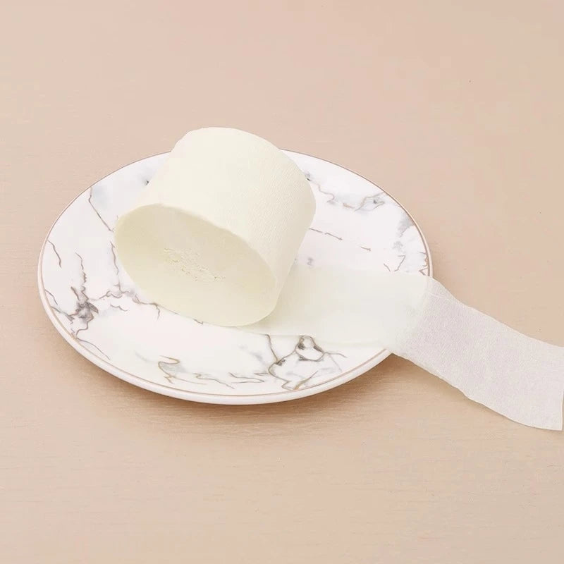 25m/Roll 4.5cm Crepe Paper Streamers Tissue Paper Roll For Flower Crafts Making Birthday Wedding Party Backdrop DIY Decoration