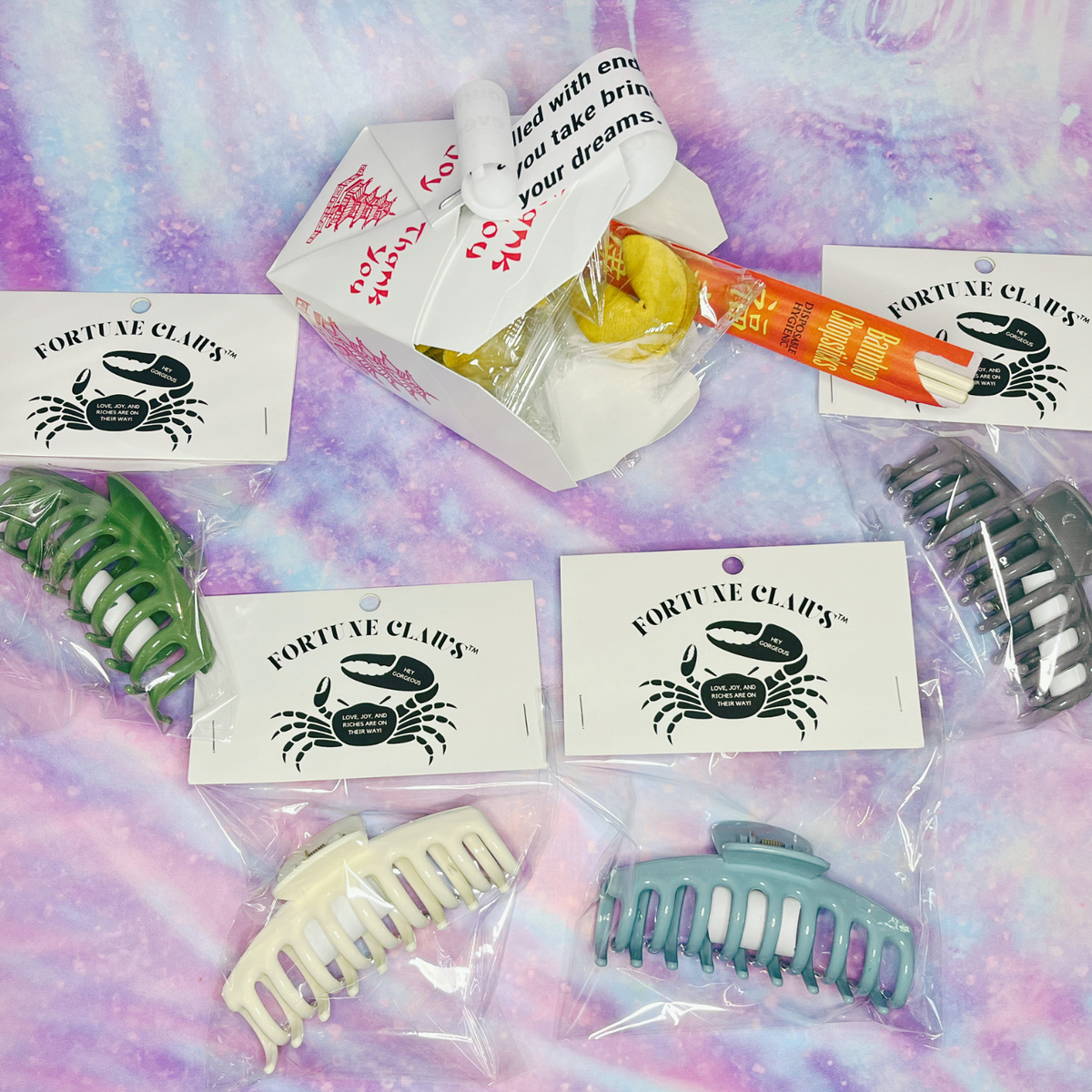 Fortune Claws™ Hair Claws | Unique Fortune Inside | Single or Gift