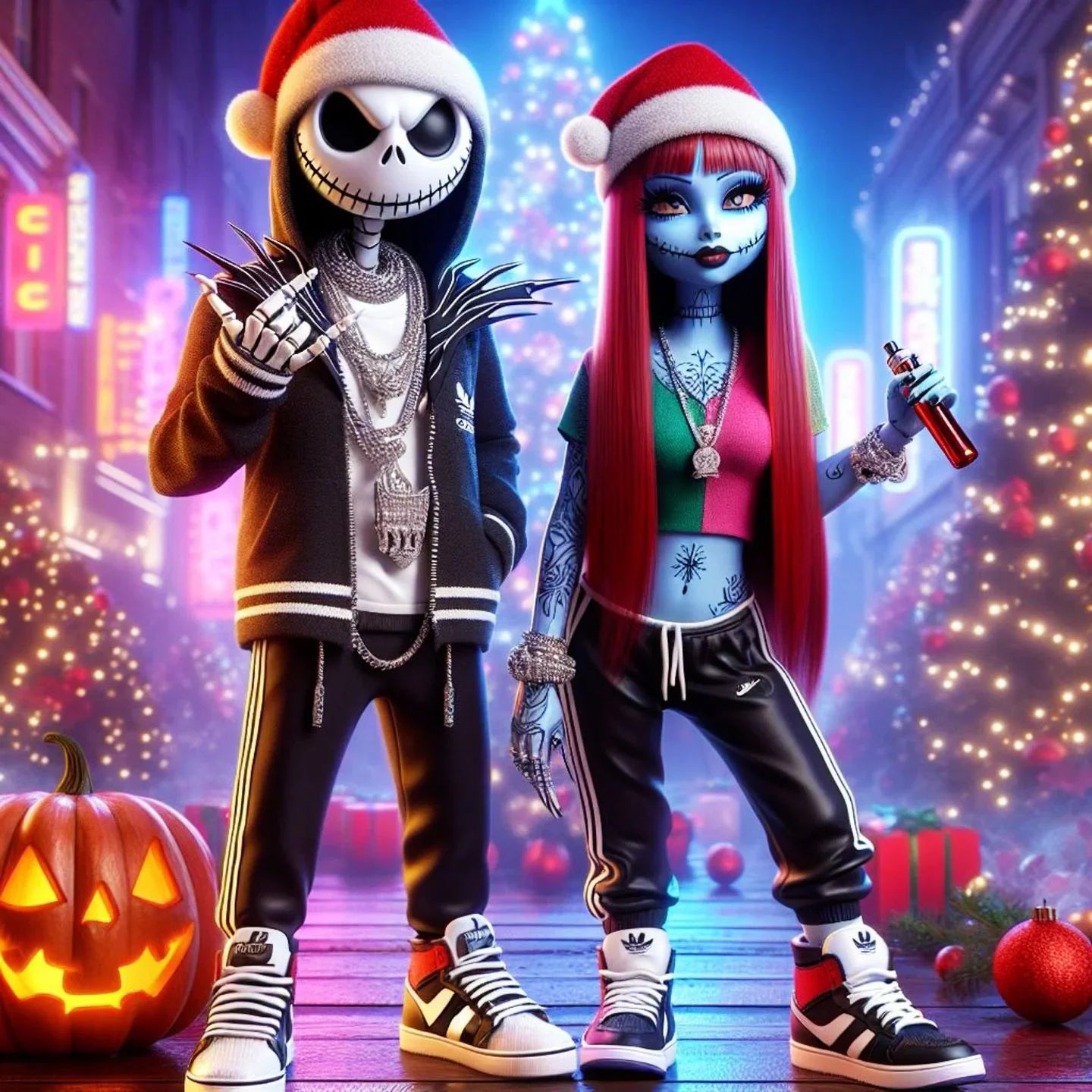 Disney 5D Diamond Embroidery Jack Rhinestone Pictures Painting Cartoon Full Drill Mosaic Nightmare Before Christmas Holiday Gift