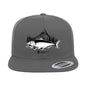 Fishing Mountain Flat Bill Cap