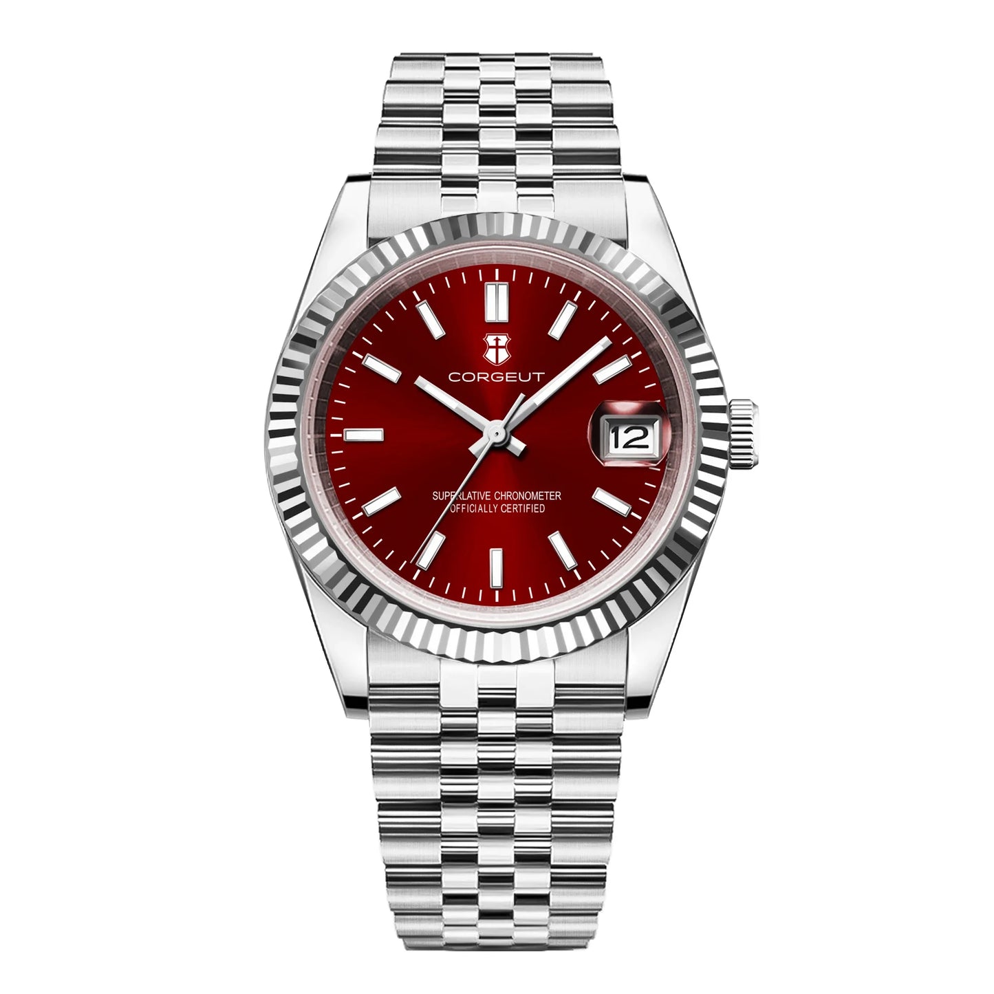 36/39mmCustom Logo  Watches Men's Luxury Automatic Mechanical Wristwatch Sapphire Glass Stainless Steel Waterproof Watch