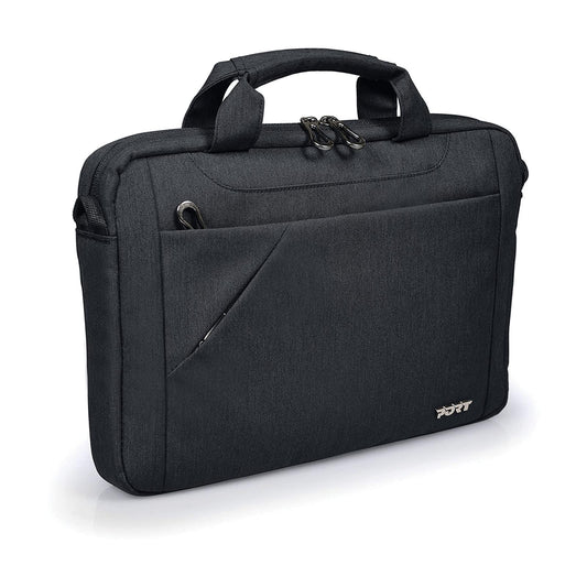 PORT TOP LOADER NOTEBOOK BAG SYDNEY BLACK 10/12 INCH 1 YEAR CARRY IN