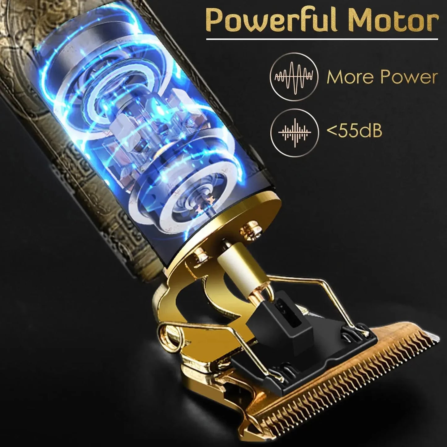 Three-speed Variable Gear T9 Hair Clipper Shaving Hair Trimming Hair Trimming Electric Shaver Boyfriend Gift Barber Clippers