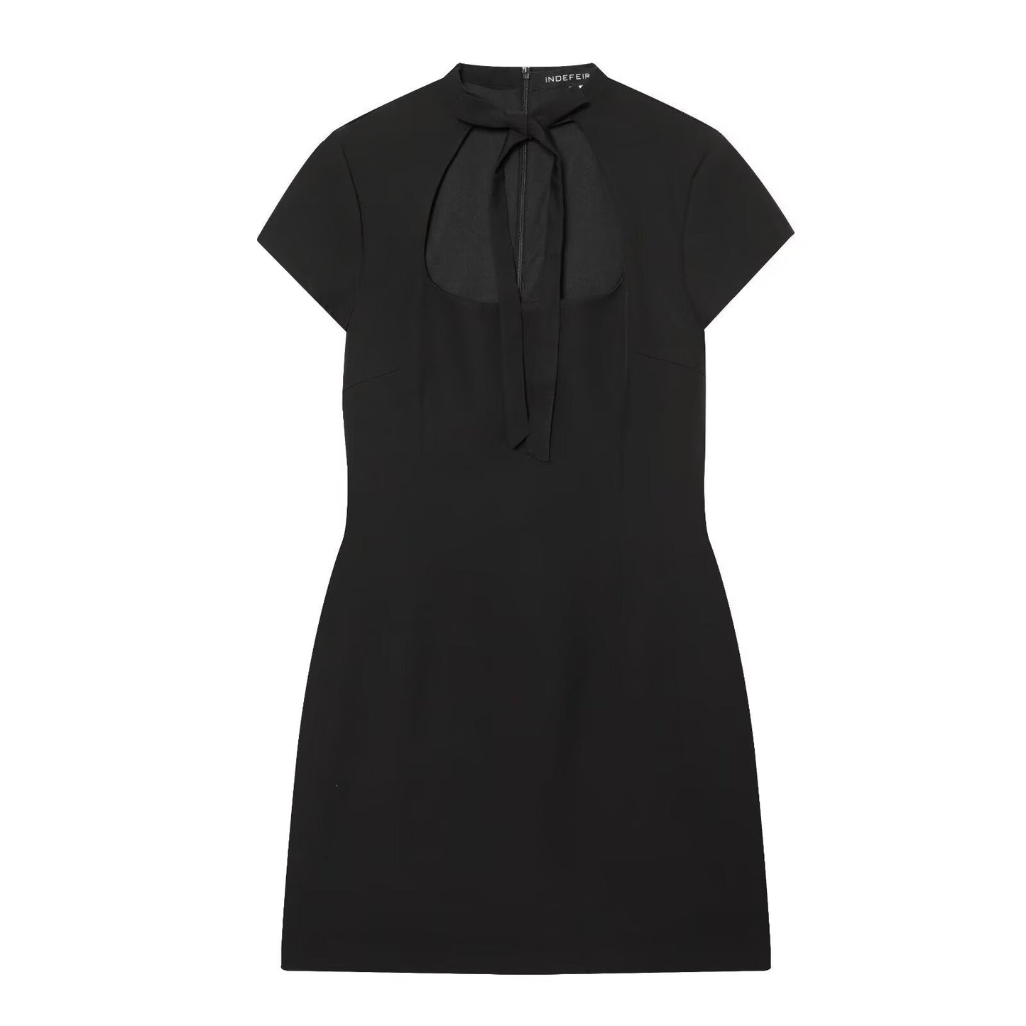 Spring Women Clothing Sexy Sexy Bowknot Decoration Dress .Ships from