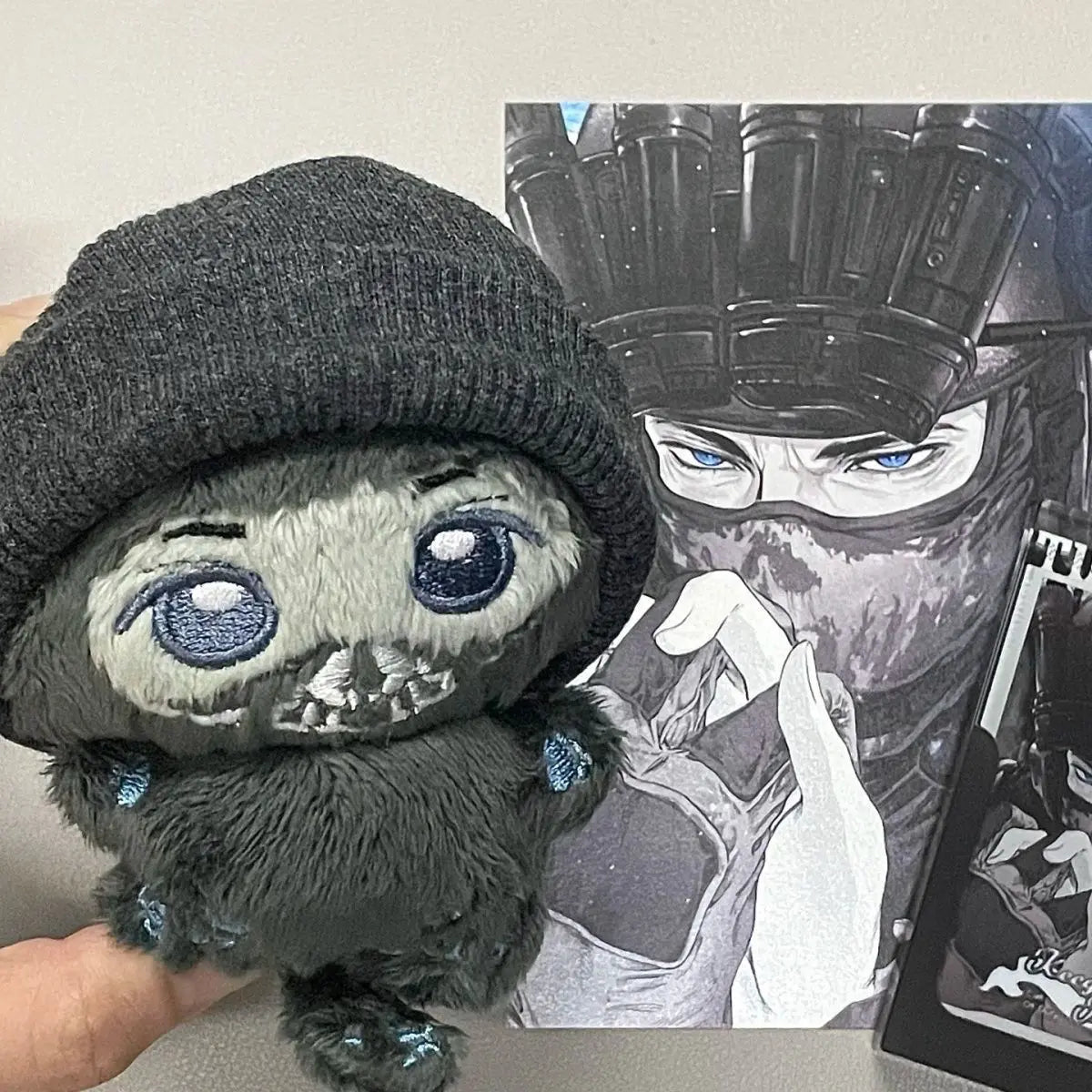 10CM Anime Call of Duty Keegan Cosplay Cute Plush Pendant Plushie Knapsack Ornament Christmas Gifts