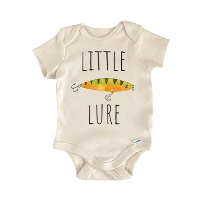 Little Lure Fishing - Baby Boy Girl Clothes Infant Bodysuit Funny Cute