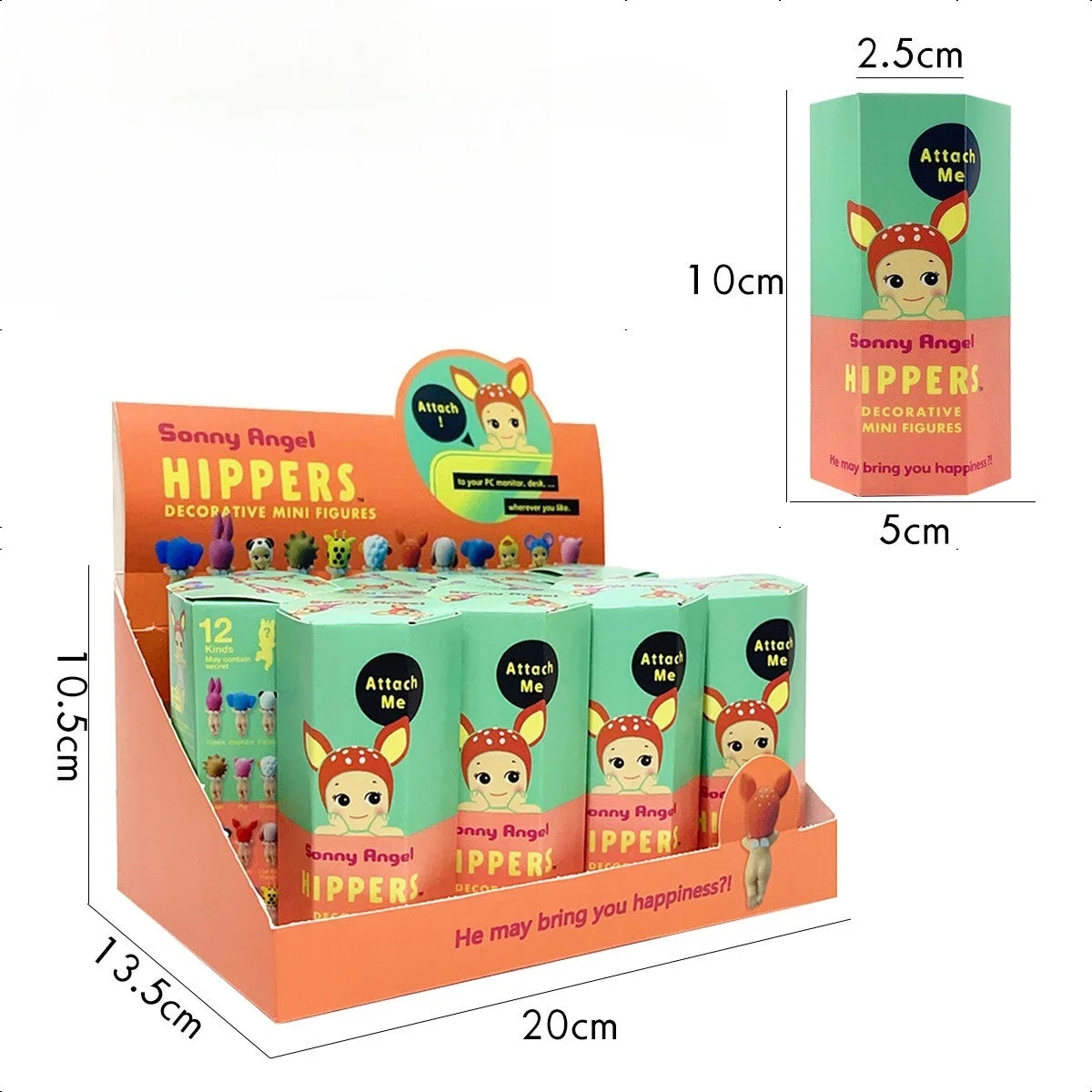 Sonny Angel Hippers Blind Box Animal Series Mini Anime Action Figure Authentic Doll for Kids Children Christma Birthday Toy Gift