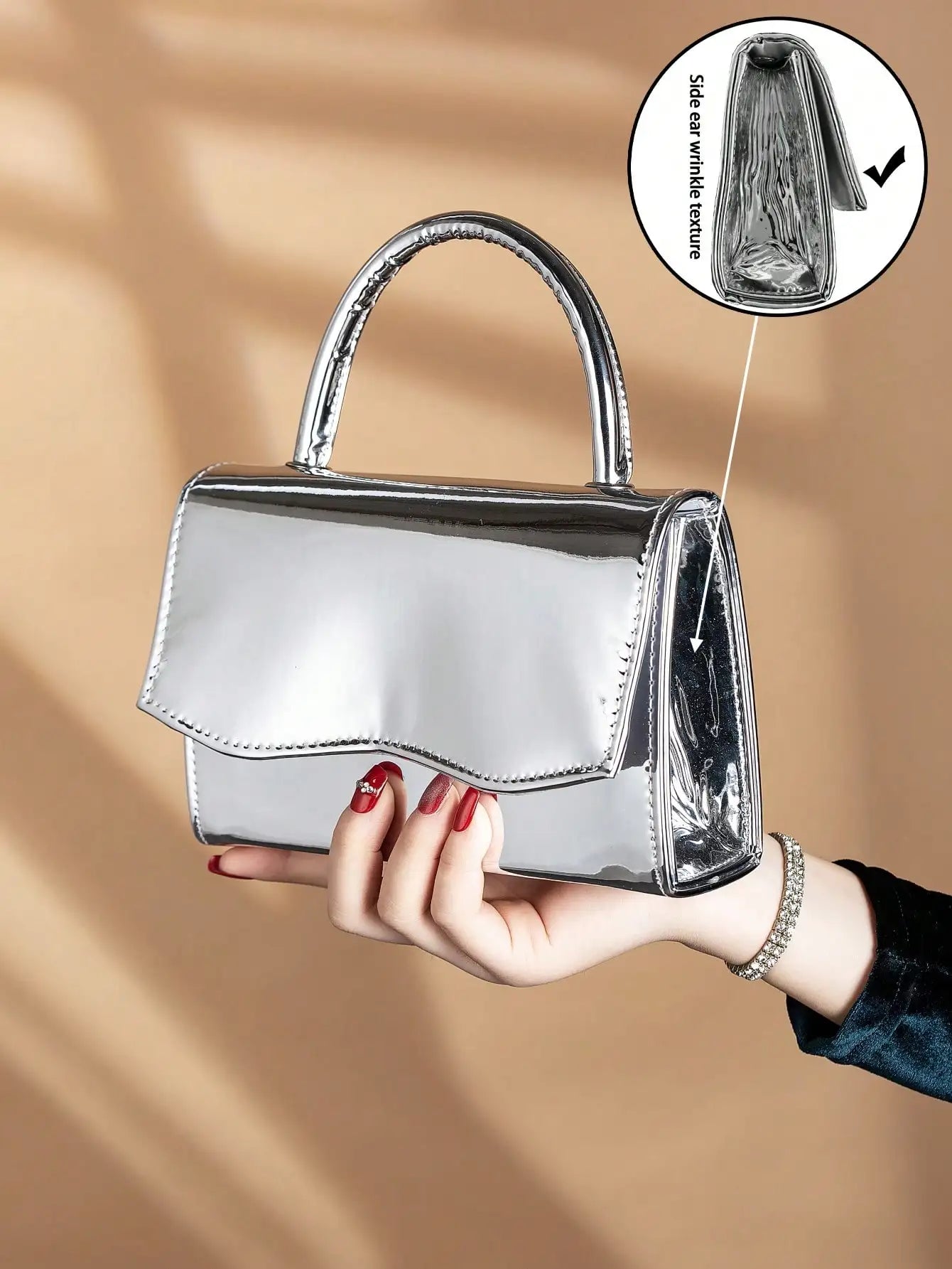 Sparkling, luxurious and charming party tote bag, perfect purse for party girls, brides, ladies, best gift for your loved ones.