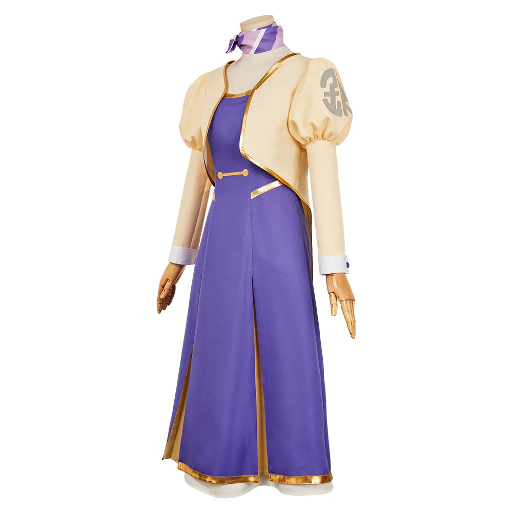 Apocalypse Anime Hotel Women Yachiyo Cosplay Costume Manager Coat Dress Stockings Neckwear Outfits Halloween Carnival Party Suit