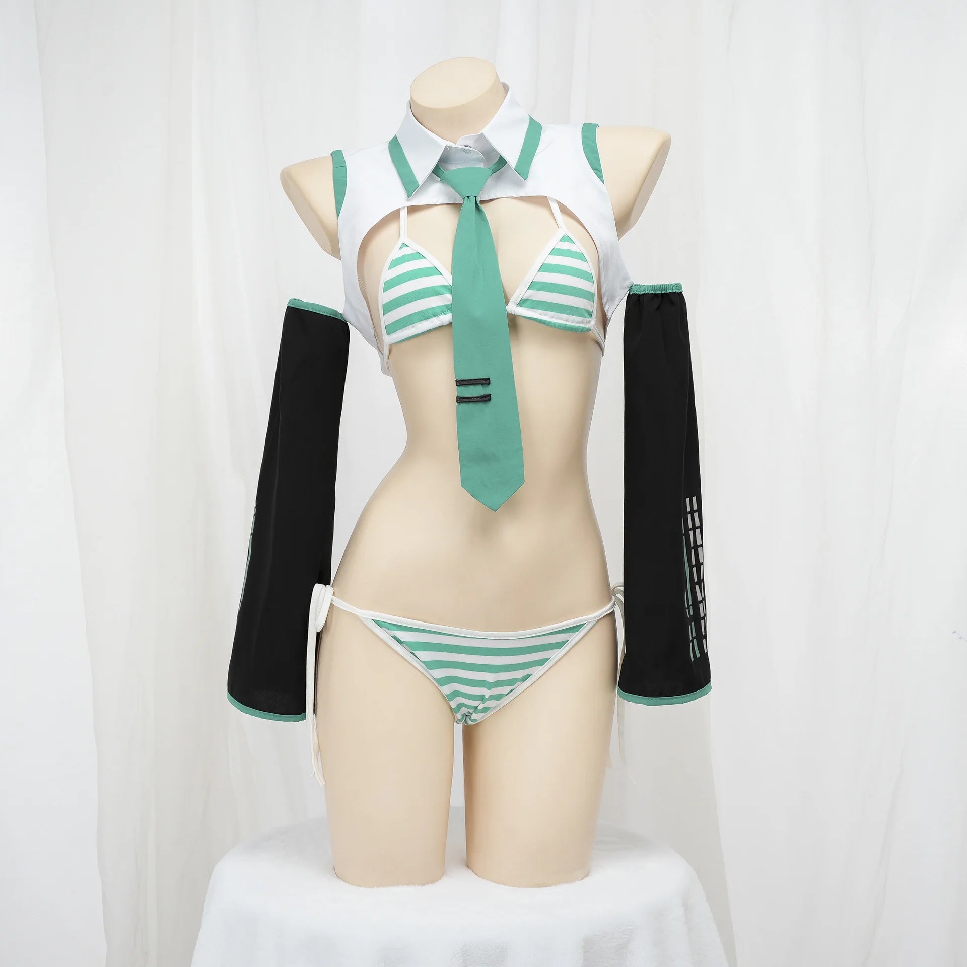 Anime Game Women Sexy Cosplay Suits Costume Girl Halloween Christmas Roleplay Uniforms Bikini Set Idol Cosplay Swimwear Swimsuit