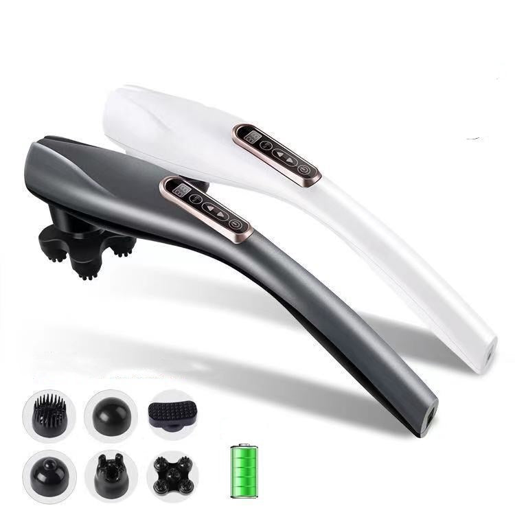 Electric Handheld Massager 6 Head Body Vibrating Massager