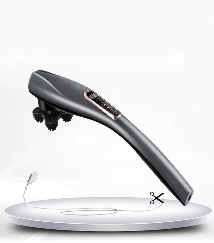 Electric Handheld Massager 6 Head Body Vibrating Massager