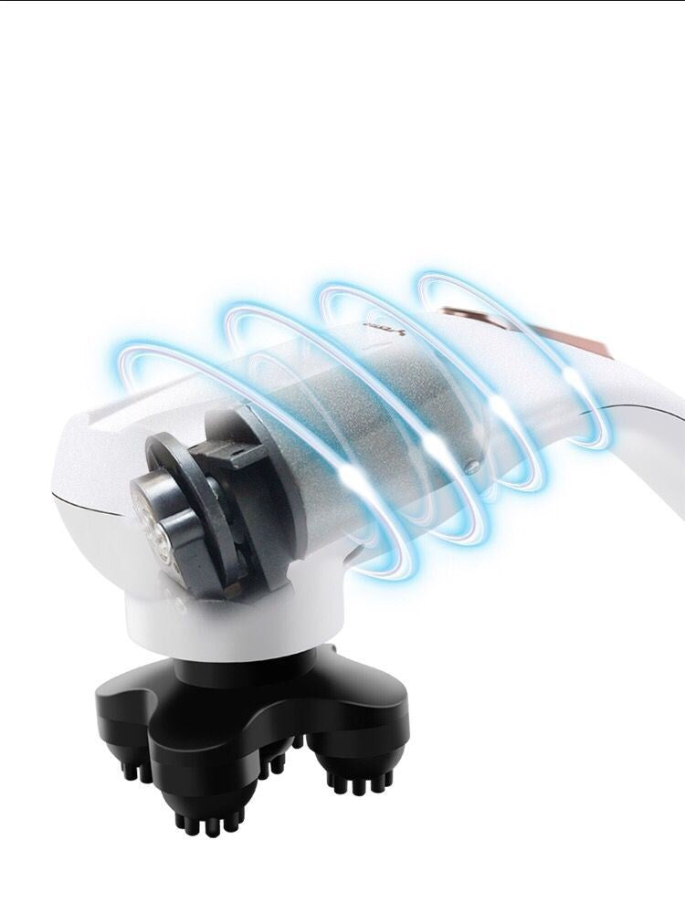 Electric Handheld Massager 6 Head Body Vibrating Massager