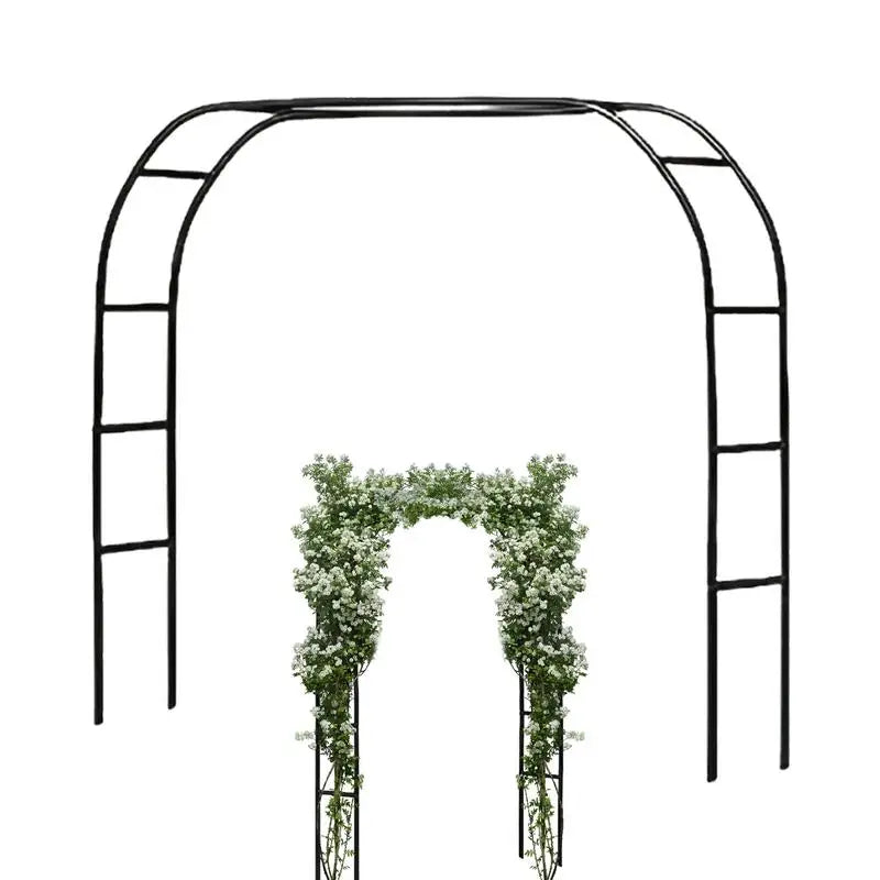 Metal Garden Arch Climbing Plants Metal Garden Arch Balloon Decor Arbor Wedding Decoration Flowers Frame Backdrop Stand For Lawn