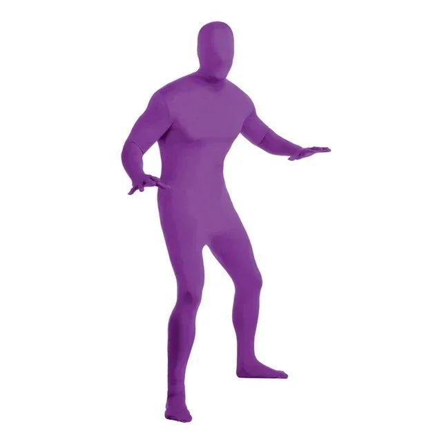 2025 New Halloween Green Screen Suit Chroma Key Jumpsuits for Skin Body Movie Video Invisible Effect Photographic Filming St ★☆★