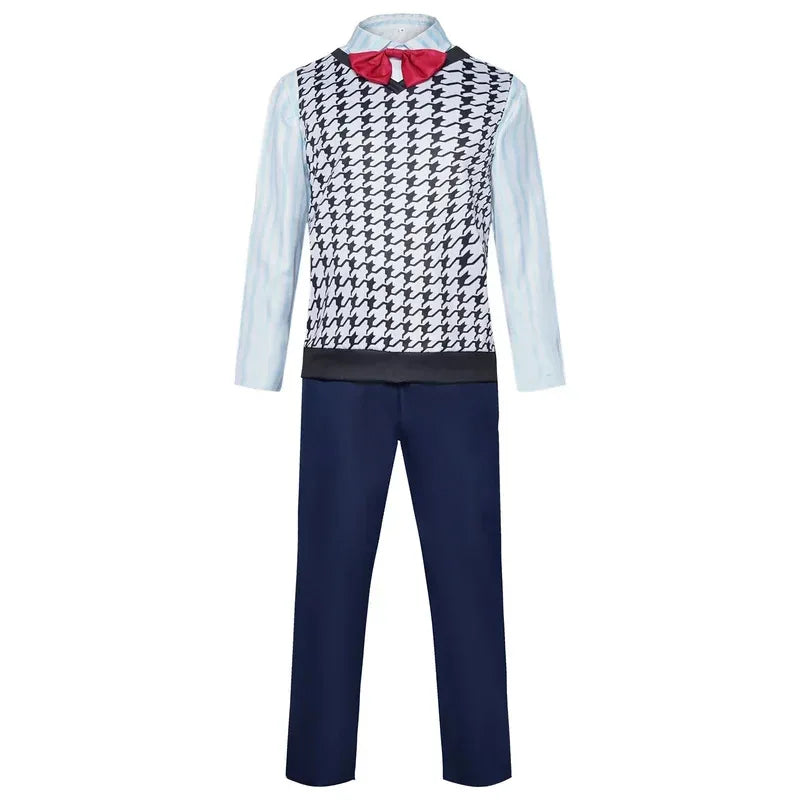 Anime Cartoon Movie Inside Out 2 Fear Cospaly Costume Adult Men Women Outfit Birthday Party Dress Up Halloween Roleplay Costume