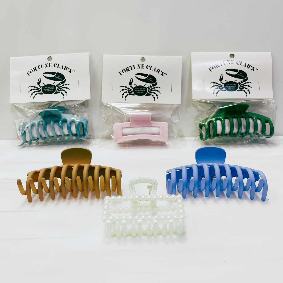 Fortune Claws™ Hair Claws | Unique Fortune Inside | Single or Gift