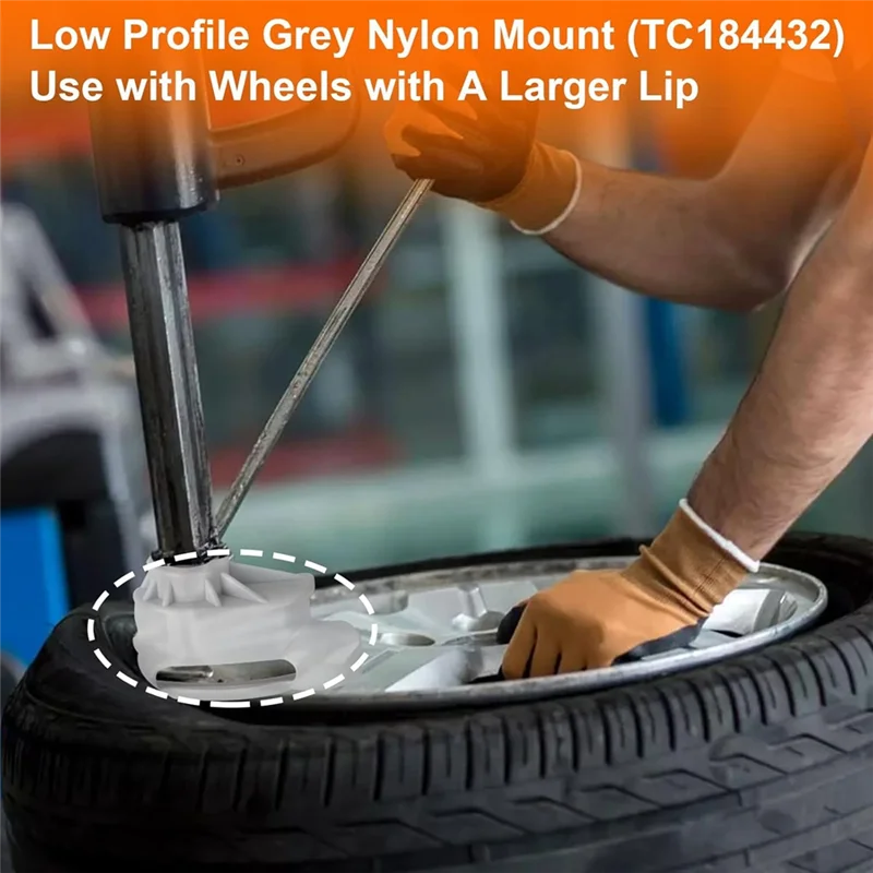 M11K-TC184432 Nylon Mount Tire Changer Demount Head Kit For Low Profile Tires- Compatible With Coats Duck Head Design