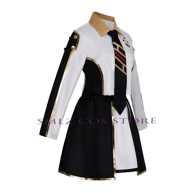 Anime Womens Costume Cosplay Suit Sky Striker Ace Raye Maid Dress Uniform Halloween Christmas Outfit